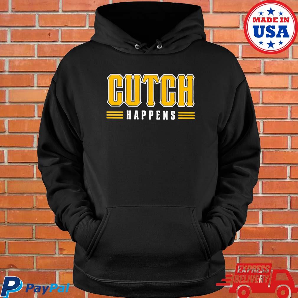 aj burnett cutch happens 2023 T-Shirt - TeeHex