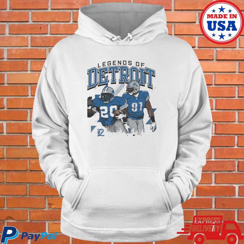 Calvin Johnson And Barry Sanders Legends Of Detroit Lions Shirt, hoodie,  longsleeve tee, sweater