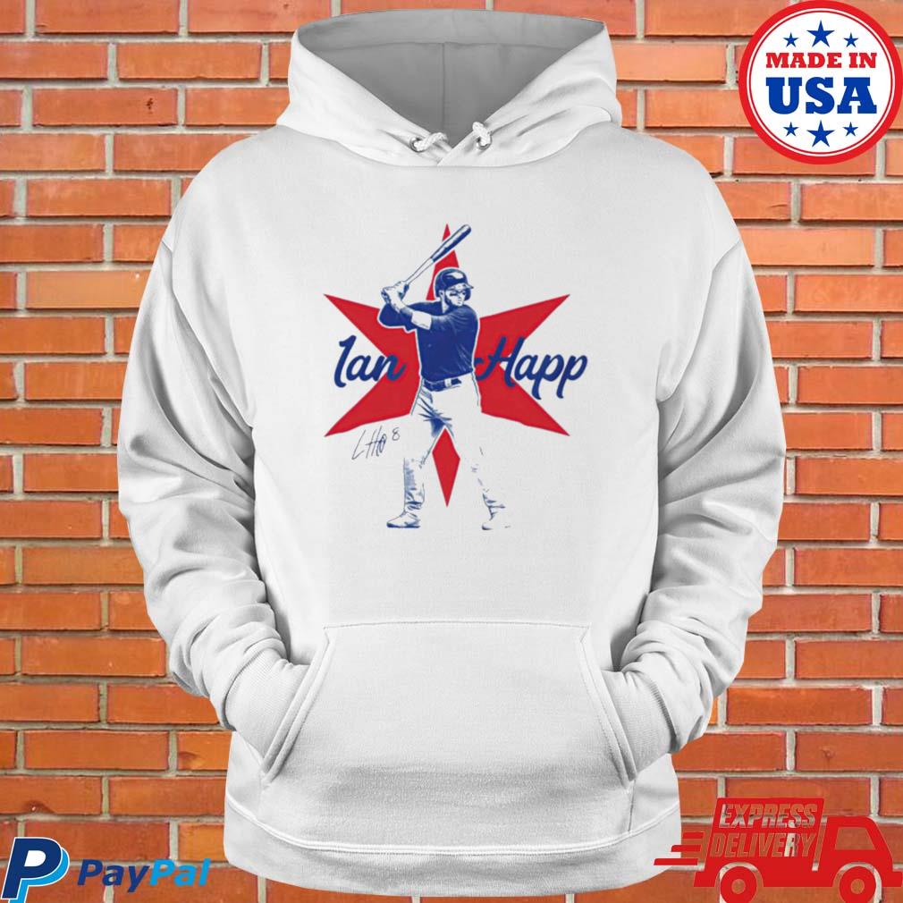 Chicago Cubs Ian Happ hit the ball signature t-shirt, hoodie, sweater, long  sleeve and tank top