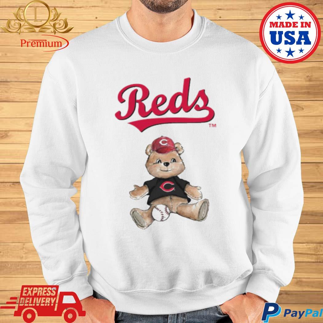 Official CincinnatI reds infant mascot T-shirt, hoodie, tank top, sweater  and long sleeve t-shirt