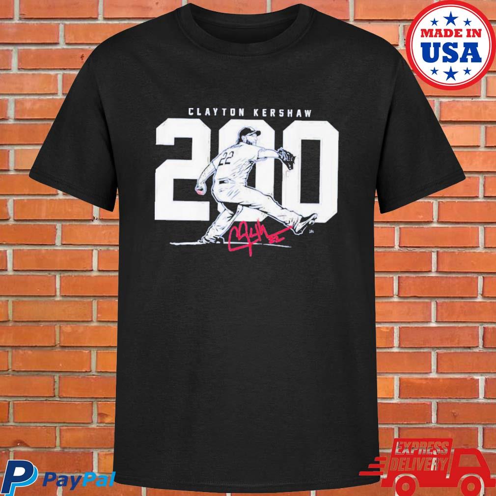 Clayton Kershaw 200 T-Shirt - Yesweli