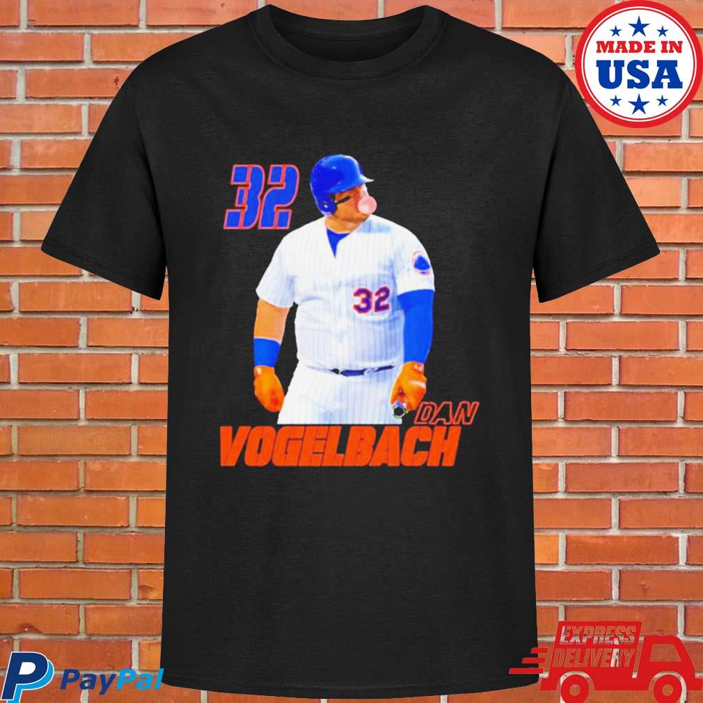 Daniel Vogelbach 32 New York Mets Blowing Gum T-Shirt - Yesweli