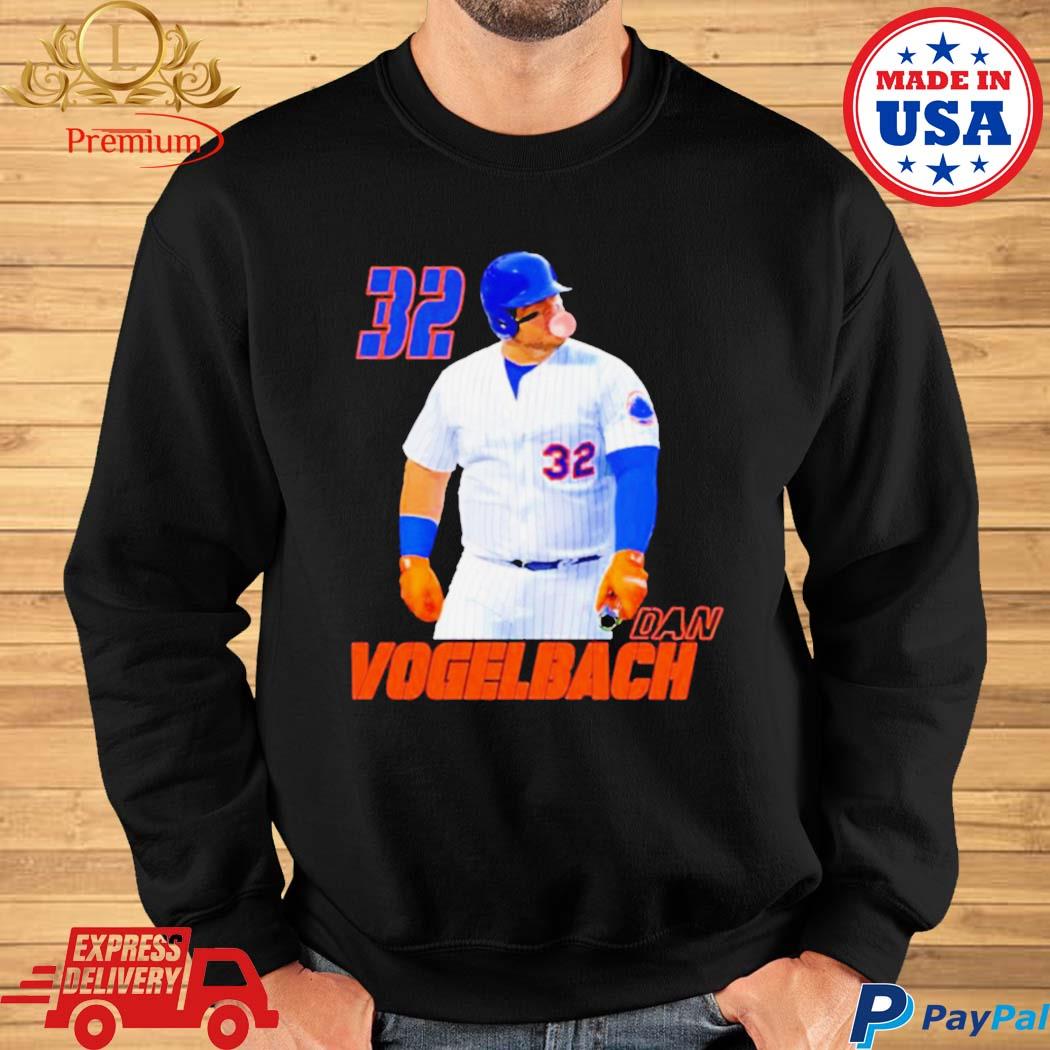 Daniel Vogelbach 32 New York mets blowing gum shirt, hoodie, longsleeve,  sweatshirt, v-neck tee
