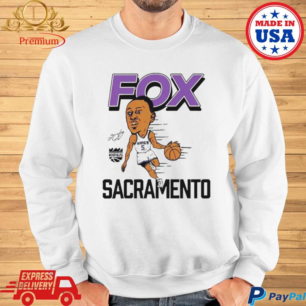 Official sacramento kings de'aaron fox shirt, hoodie, sweater