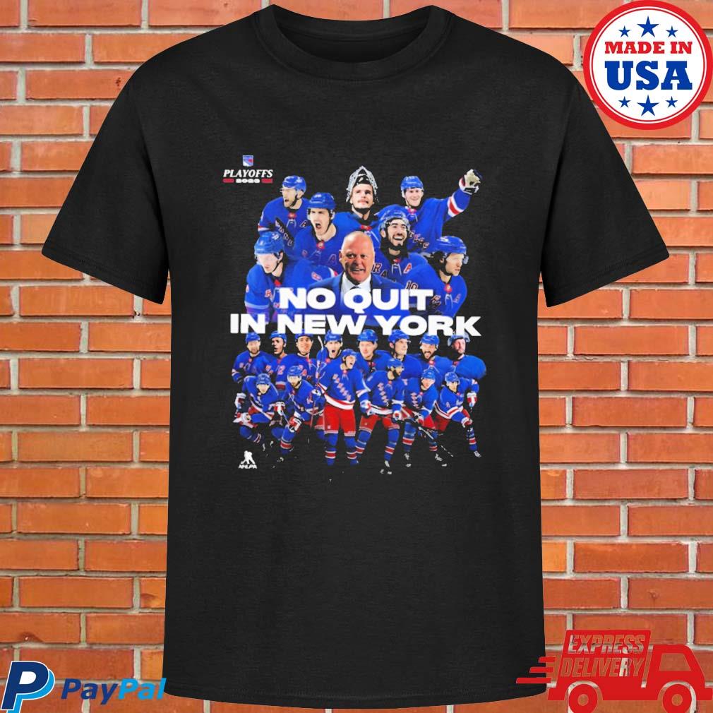 Rangers 22-23 Playoff Team Photo T-Shirt - Snowshirt