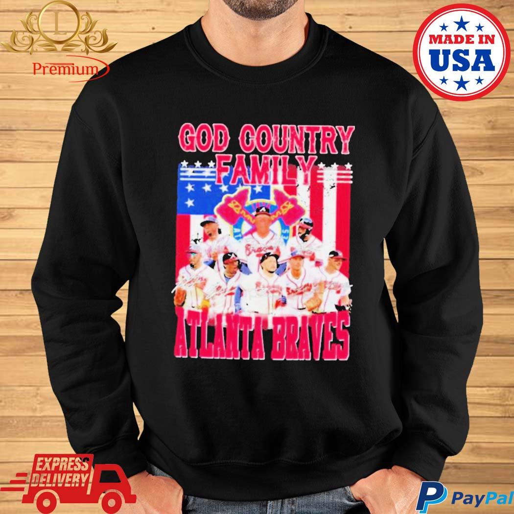 Official Atlanta Braves A logo American Flag Shirt, hoodie, sweater, long  sleeve and tank top