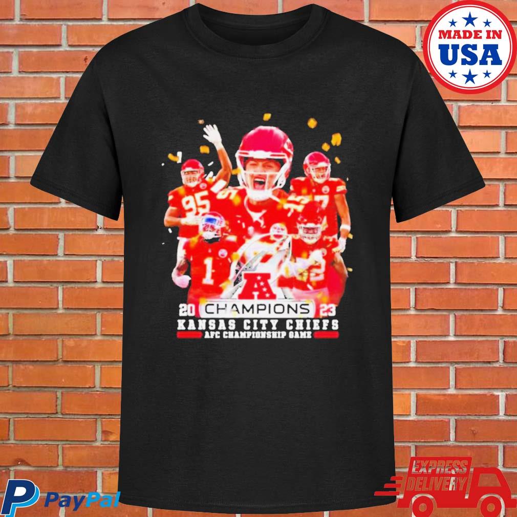 Order your Kansas City Chiefs AFC Champions shirts now