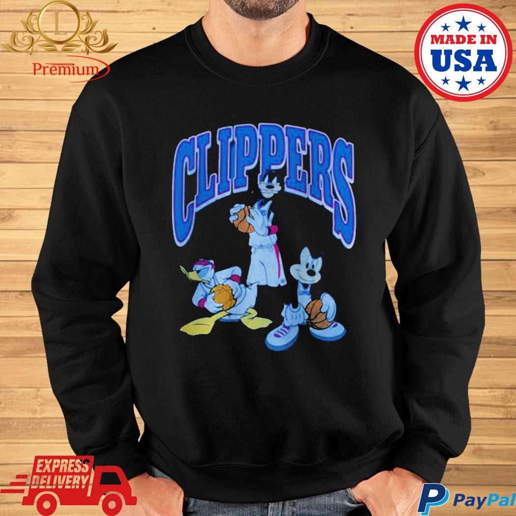 Official LA clippers junk food team mickey squad qb T-shirt, hoodie, tank  top, sweater and long sleeve t-shirt