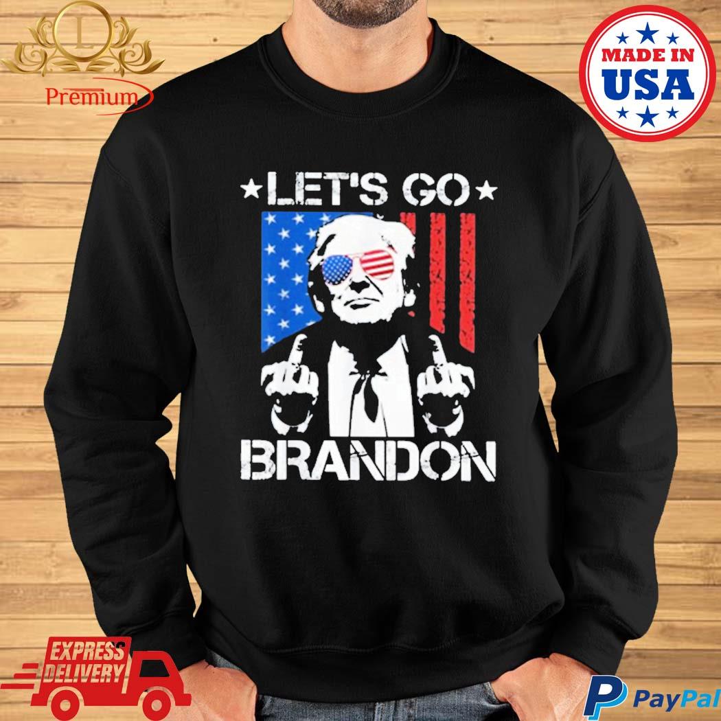 Donald Trump let's go brandon shirt, hoodie, sweater, long sleeve and tank  top