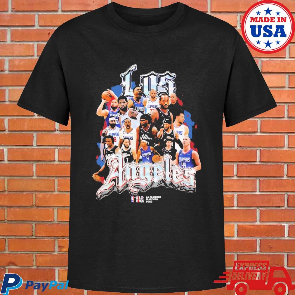 Official Los angeles clippers NBA playoff roster T-shirt, hoodie