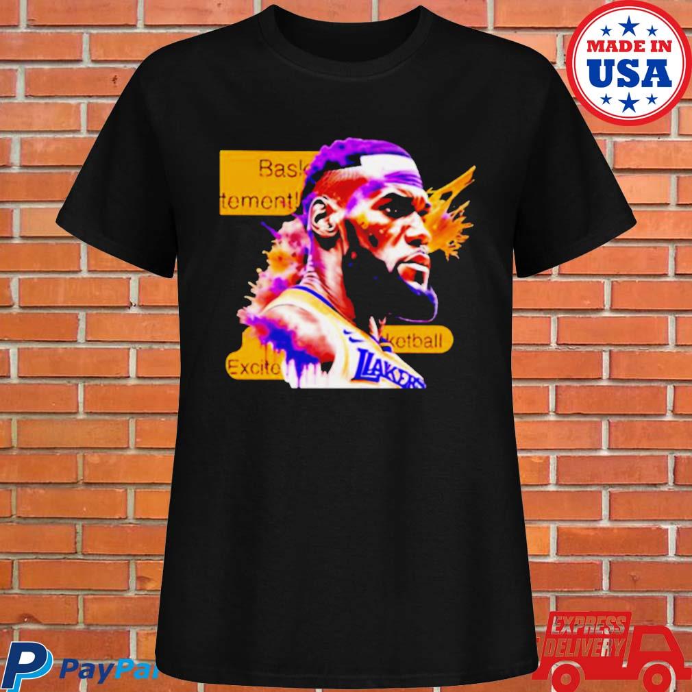 Los Angeles Lakers Basketball Excitement T-Shirt