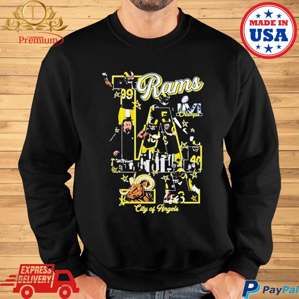 Los Angeles Rams City Of Angel Super Bowl Lvi Champs Shirt