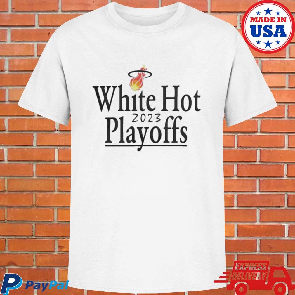 Miami heat white hot playoffs 2022 shirt, hoodie, longsleeve tee