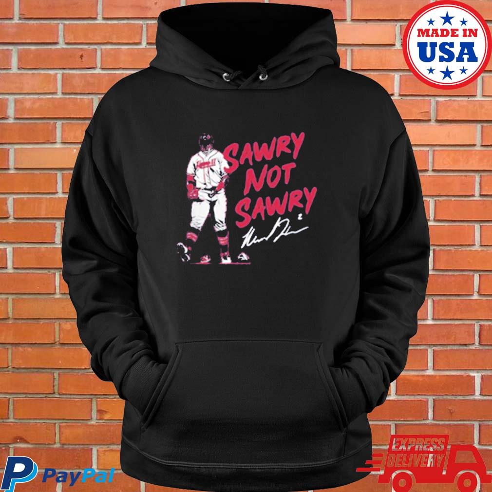 Official Sawry not sawry catch michael Harris iI signature shirt, hoodie,  sweater, long sleeve and tank top