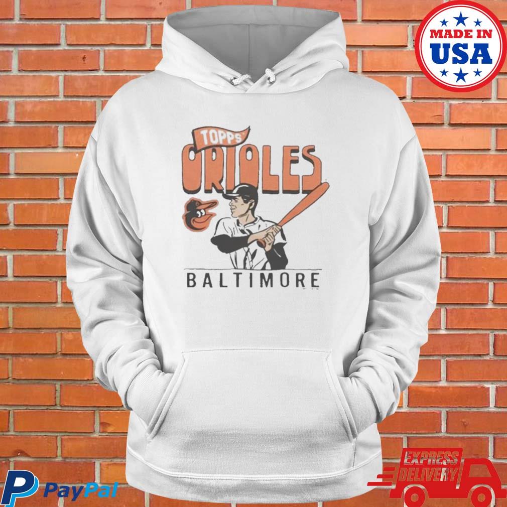 Official MLB X Topps Baltimore Orioles Shirt - Limotees