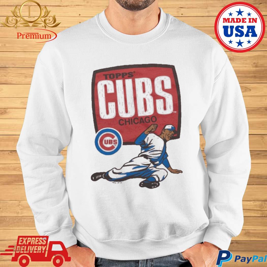 Official Mlb x topps Chicago Cubs T-shirt, hoodie, tank top, sweater and  long sleeve t-shirt