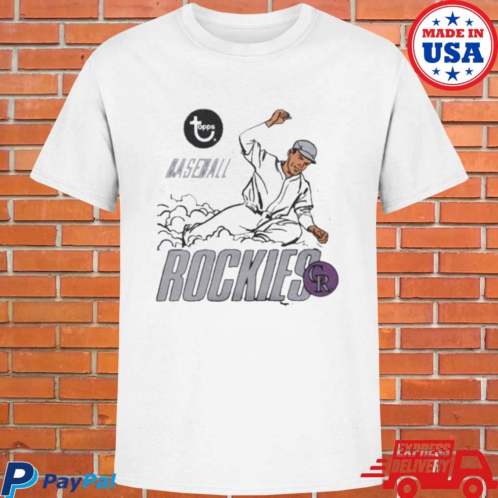Official Mlb x topps Colorado rockies T-shirt, hoodie, tank top, sweater  and long sleeve t-shirt