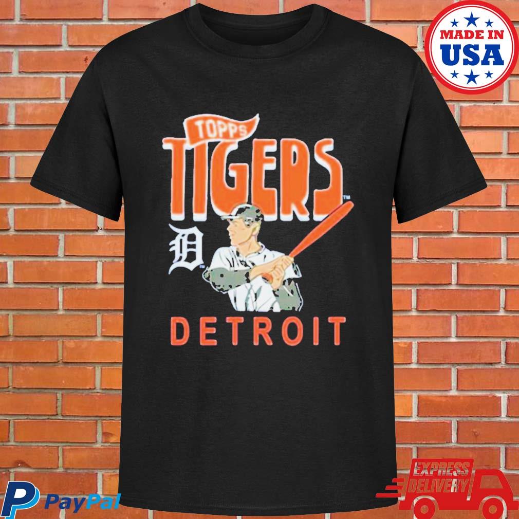 Mlb X Topps Detroit Tigers Shirt