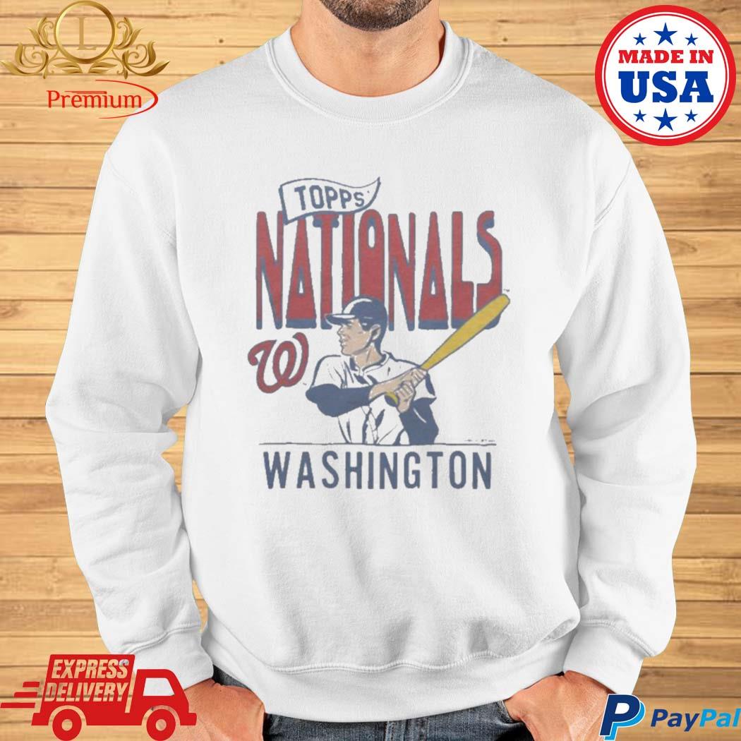 Official MLB x Topps Washington Nationals shirt, hoodie, sweater