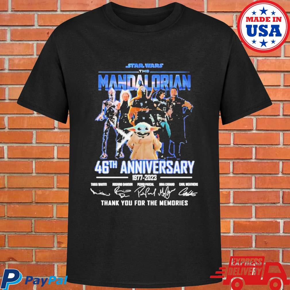 Star Wars 46 Anniversary 1977 2023 Thank You For The Memories T Shirt