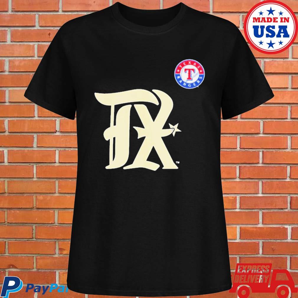 Official Texas rangers new era 2023 city connect plus T-shirt
