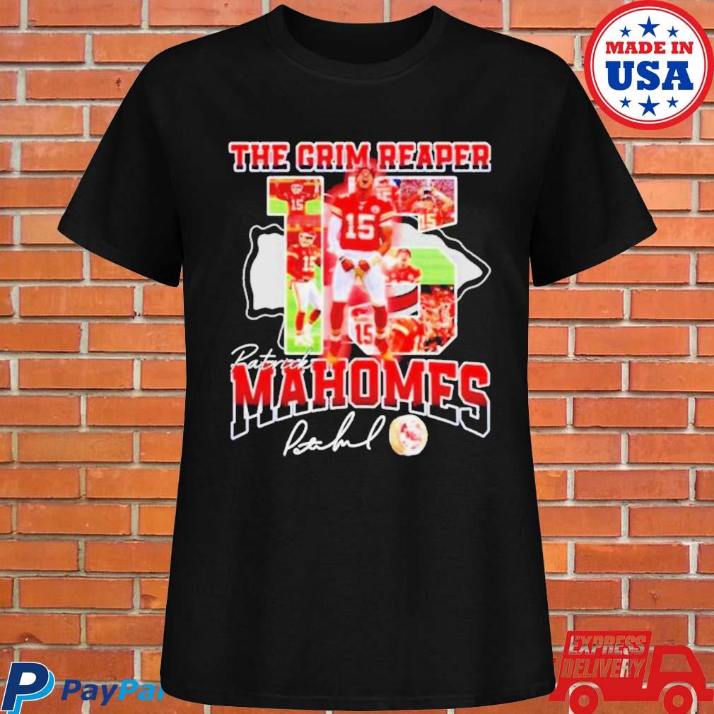 Patrick Mahomes Chiefs Grim Reaper Shirt T-Shirt