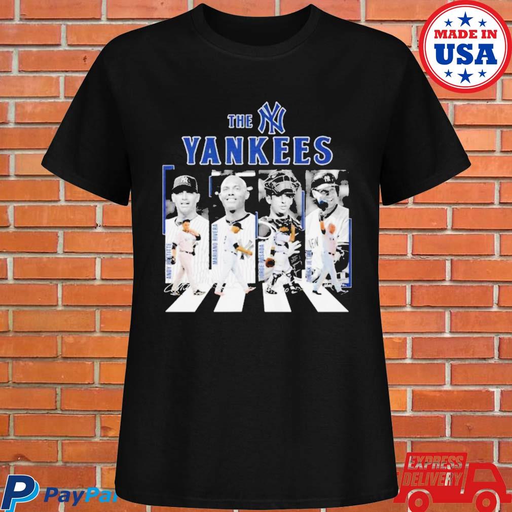 Official The new york yankees baseball signature 2023 T-shirt