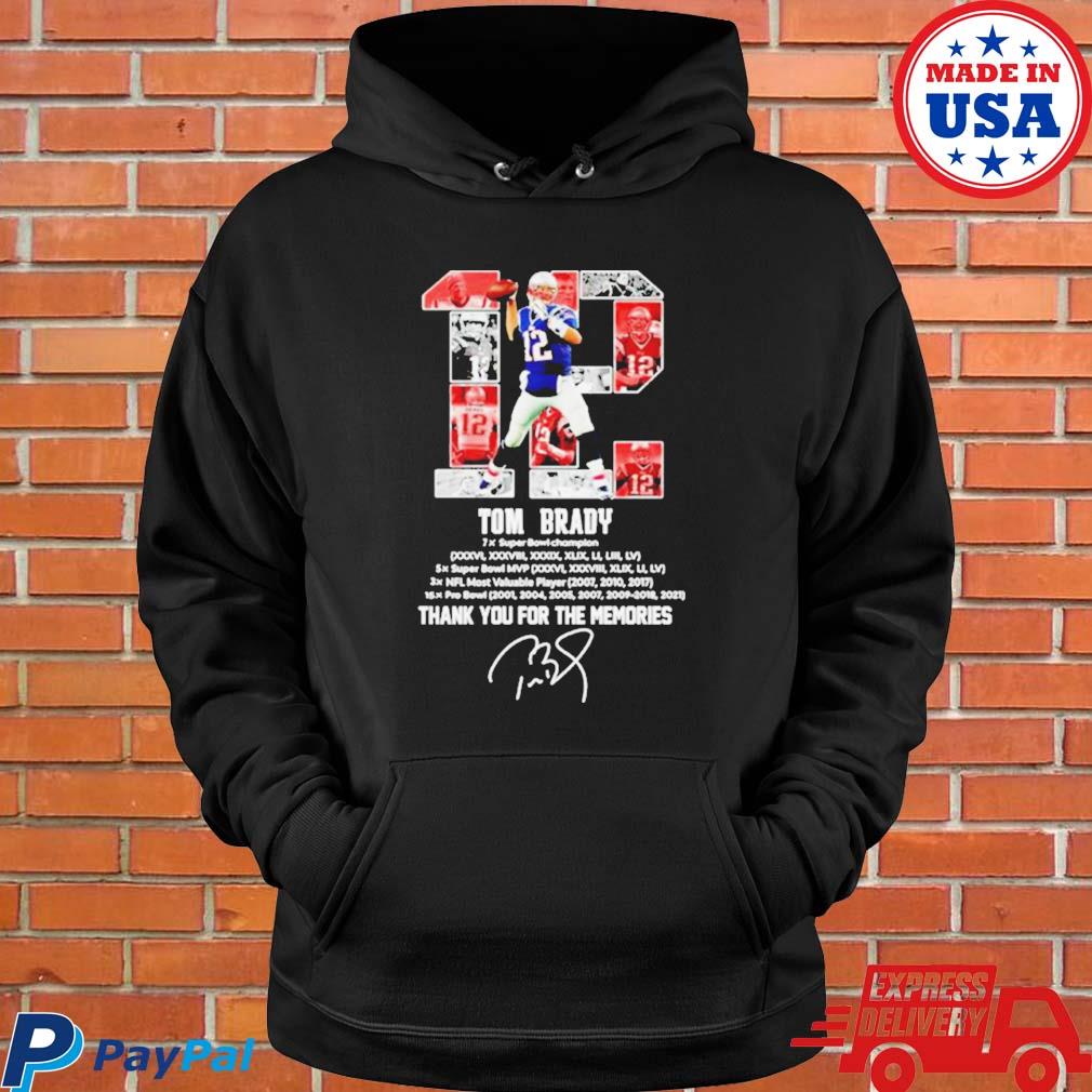 Tom Brady MVP Player The Greatest Of All Time Champion Super Bowl Shirt,  hoodie, sweater, long sleeve and tank top