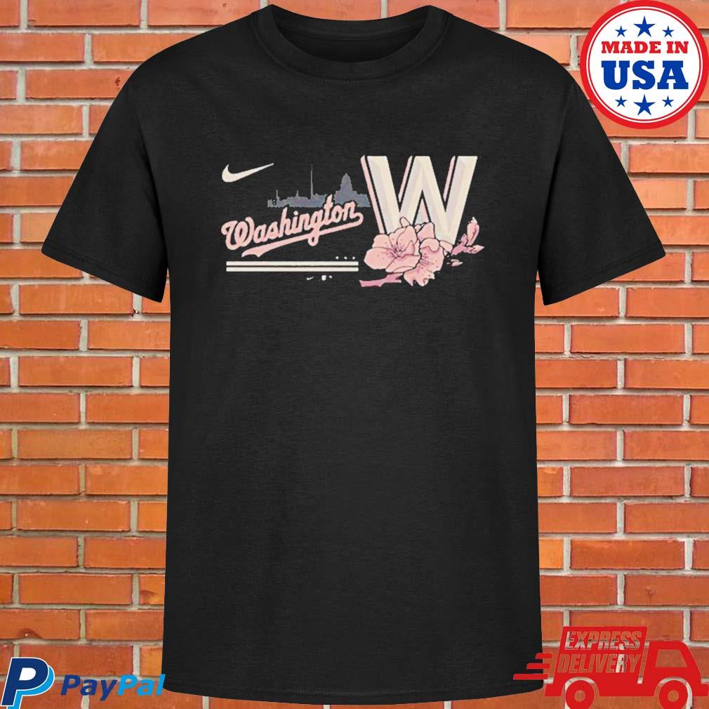 Official Washington nationals nike Washington skyline T-shirt, hoodie, tank  top, sweater and long sleeve t-shirt
