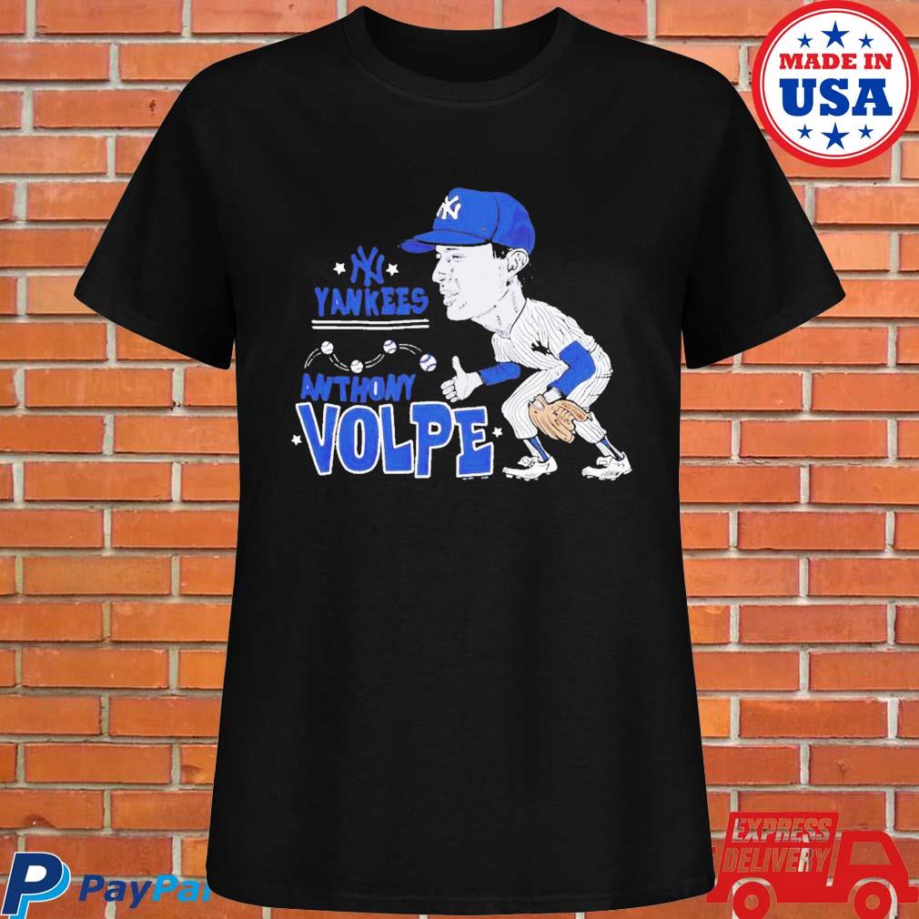 Anthony Volpe New York Yankees Caricature Shirt