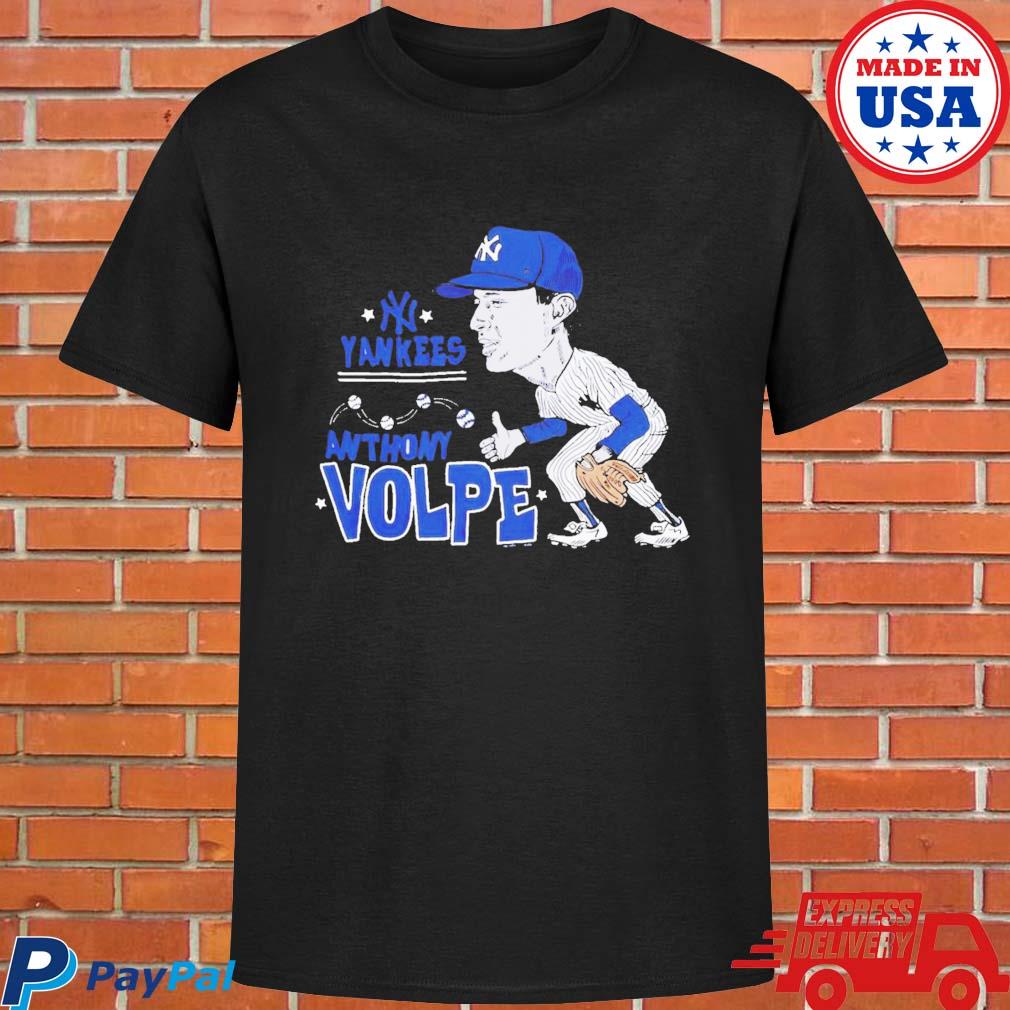 Anthony Volpe New York Yankees Caricature Shirt