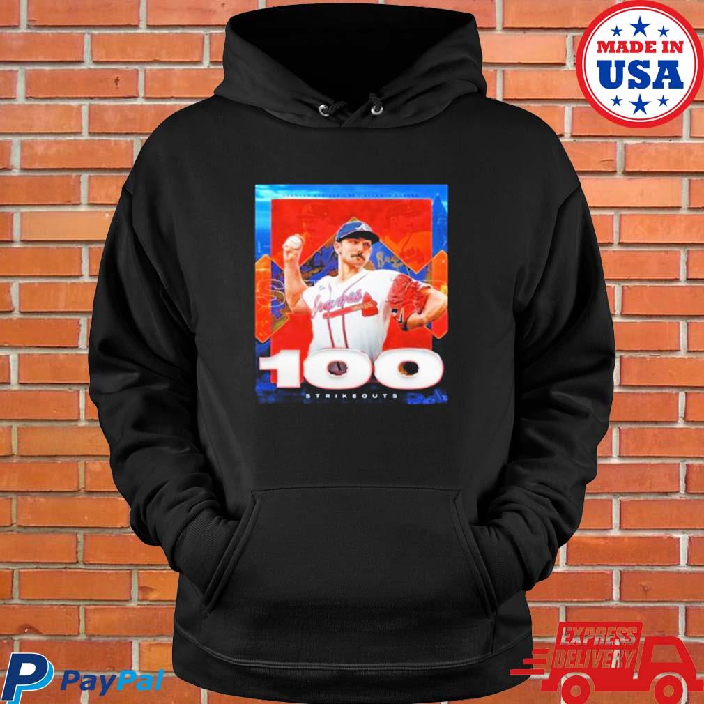 Spencer Strider Atlanta Braves 100 Strikeouts Shirt, hoodie