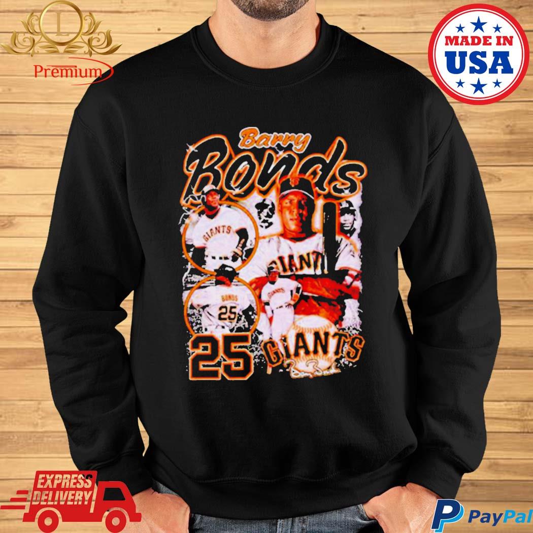 Official barry Bonds 25 San Francisco Giants T-Shirt, hoodie, tank top,  sweater and long sleeve t-shirt