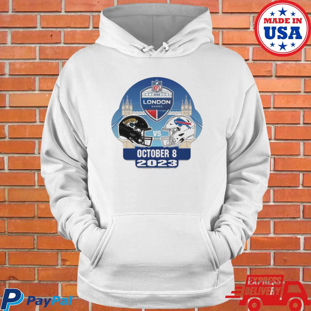 Bills London Game Matchup October 8 2023 Jacksonville Jaguars Vs Buffalo  Bills Shirt