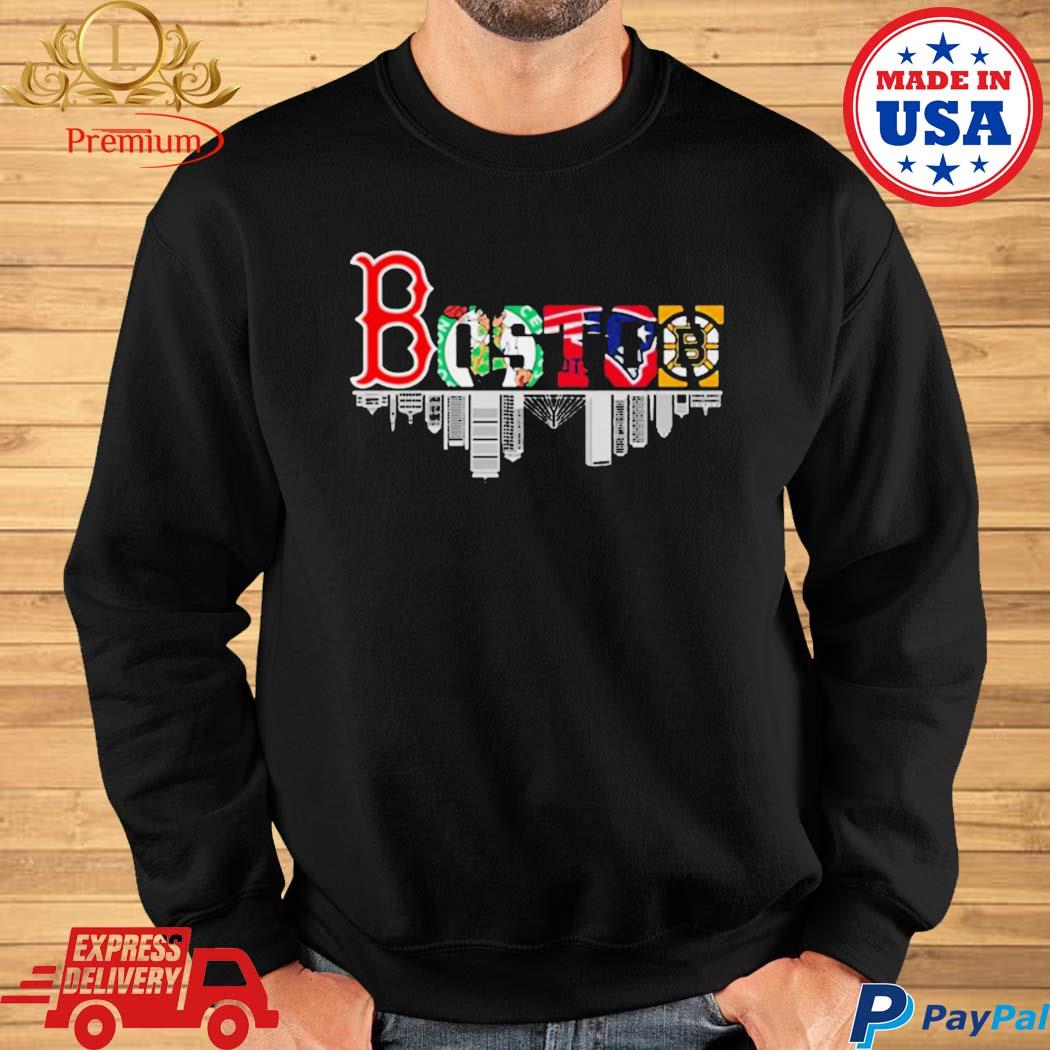 New England Patriots And Boston Red Sox heartbeat 2023 shirt, hoodie, longsleeve  tee, sweater