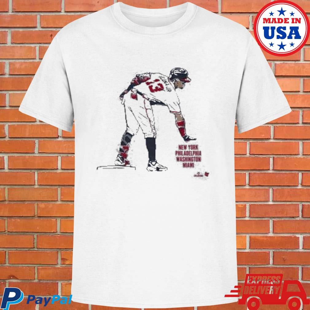 Ronald Acuña Jr: Caricature, Youth T-Shirt / Medium - MLB - Sports Fan Gear | breakingt
