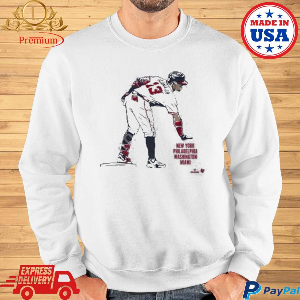 Get your Ronald Acuña Jr 'Atlanta Pheñom' t-shirt from Breaking T