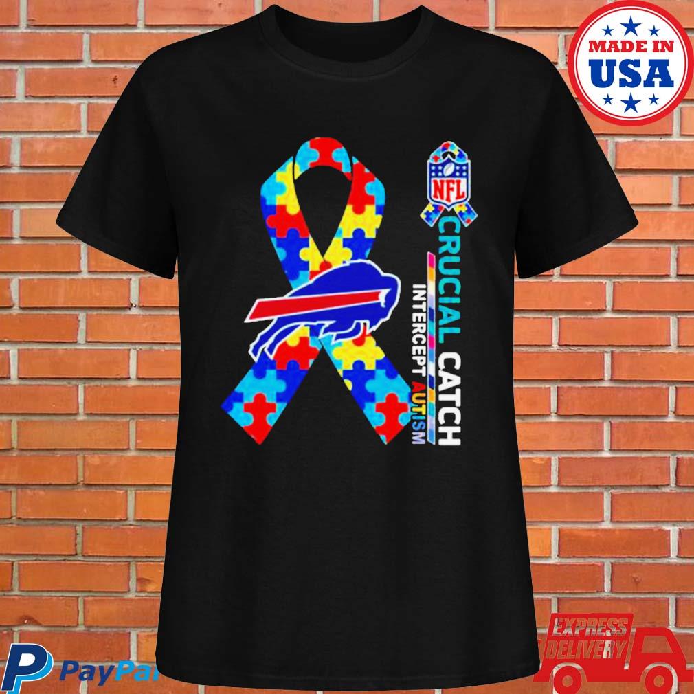 Buffalo Bills Crucial Catch Intercept Autism 2023 Shirt - Bring