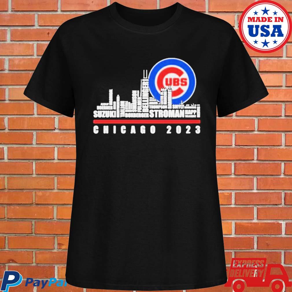Official chicago Cubs MLB Roster 2023 T-Shirt, hoodie, sweatshirt