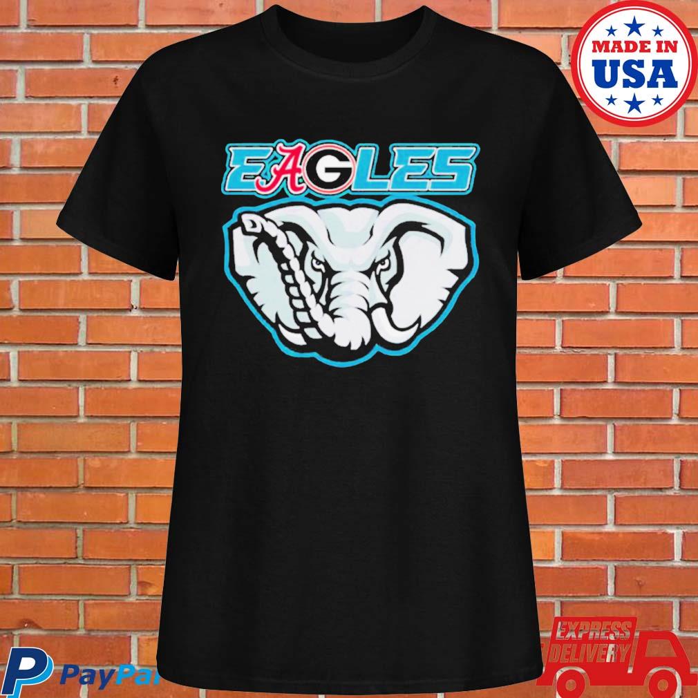 Philadelphia Alabama Georgia Bulldogs Eagles Logo Shirt