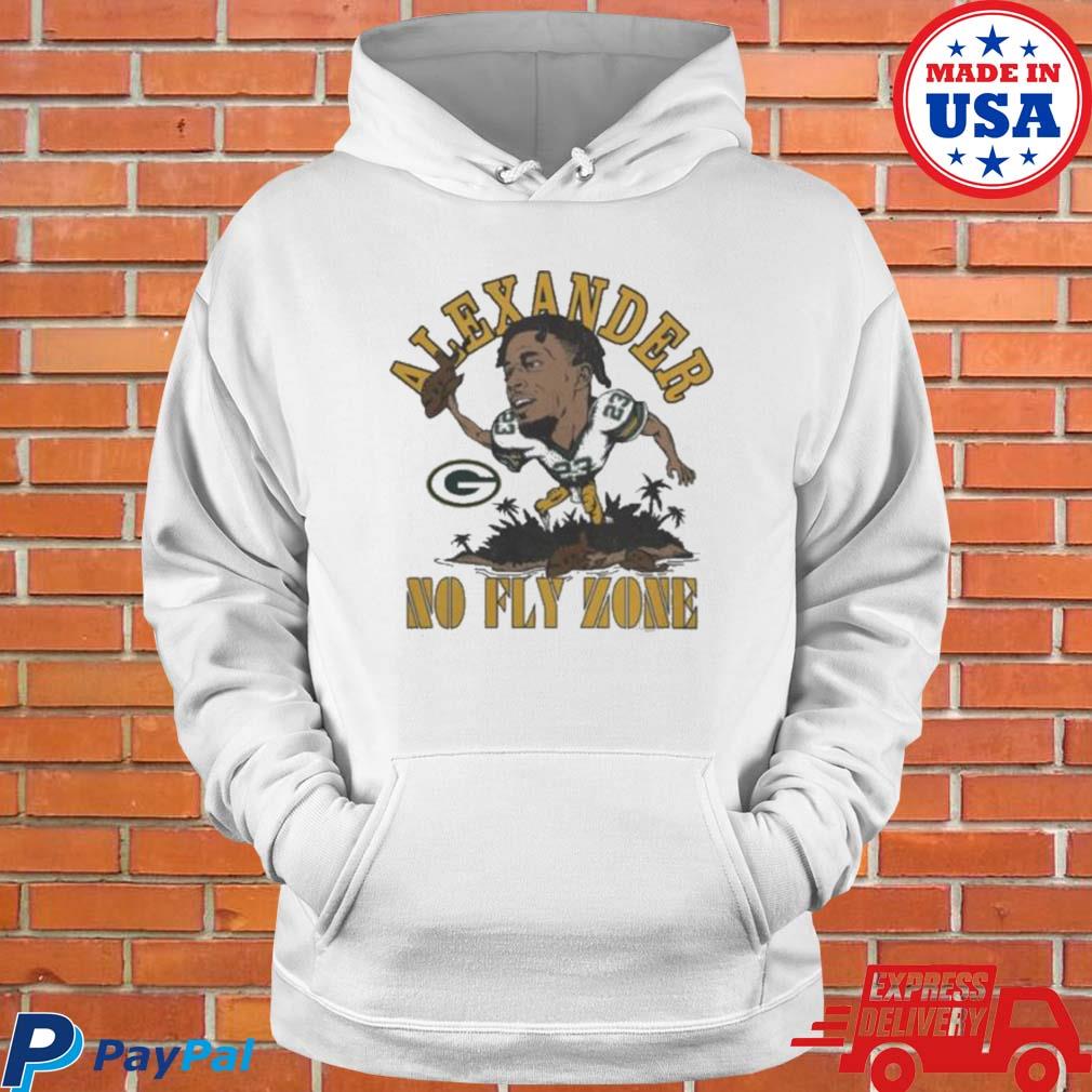 Green Bay Packers #23 Jaire Alexander Island No Fly Zone T-shirt,Sweater,  Hoodie, And Long Sleeved, Ladies, Tank Top