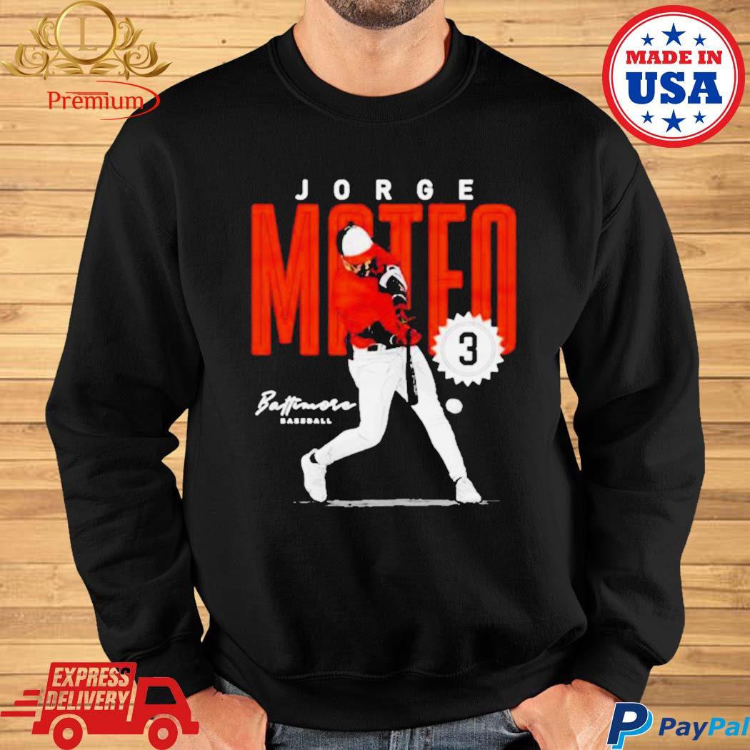 Jorge Mateo Baltimore Baseball No 3 Card Shirt