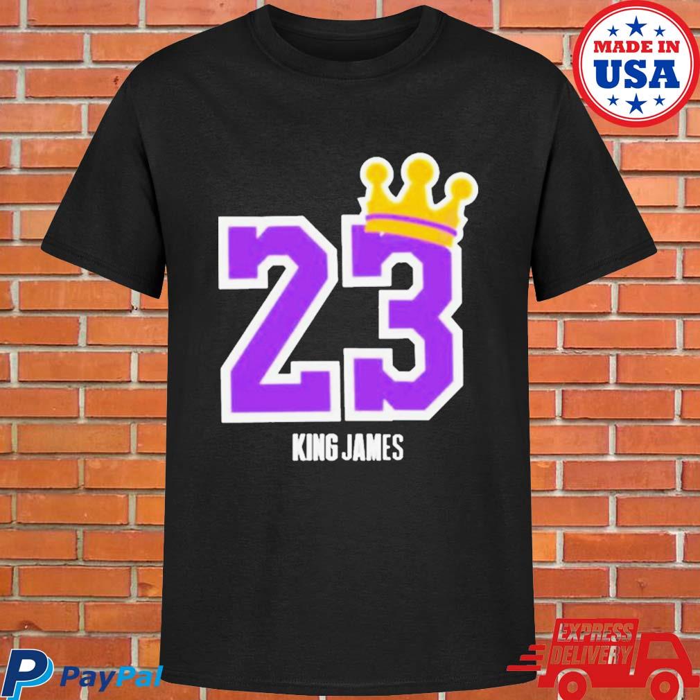 King Lebron James Jersey Number LA Lakers Shirt - Freedomdesign