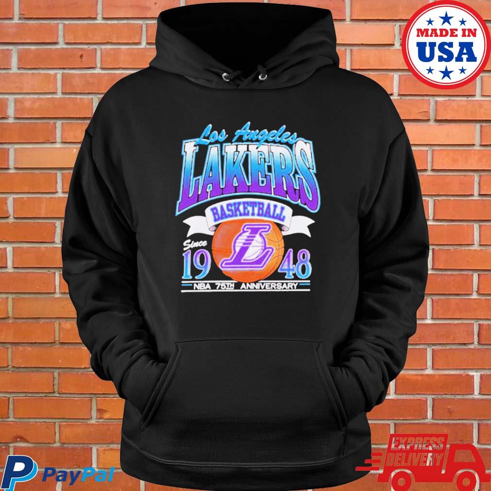 Los Angeles Lakers Basketball Since 1948 NBA 75th Anniversary LAL Fan Shirt,  hoodie, sweater, long sleeve and tank top