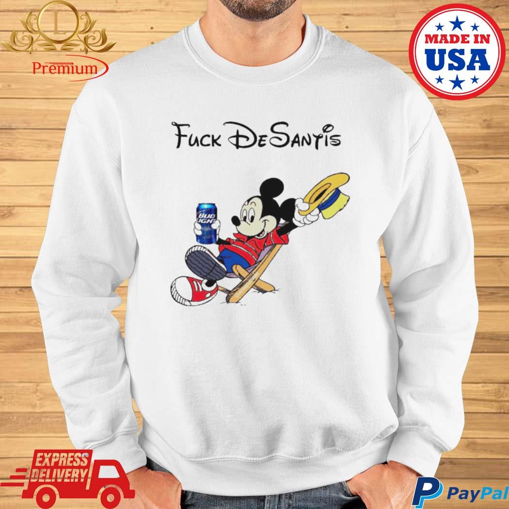 Official Mickey mouse fuck desantis T-shirt, hoodie, tank top