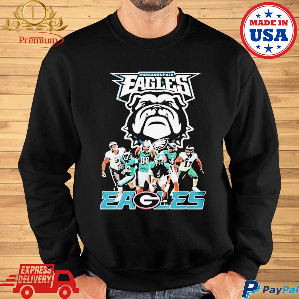 Philadelphia Eagles Georgia Bulldogs Dawgs Eagles NFL Draft Players shirt,  hoodie, sweater, long sleeve and tank top