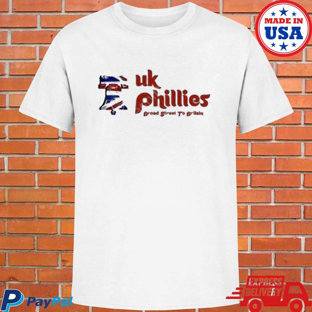 Uk phillies broad street to britain philadelphia phillies shirt, hoodie,  sweater, long sleeve and tank top