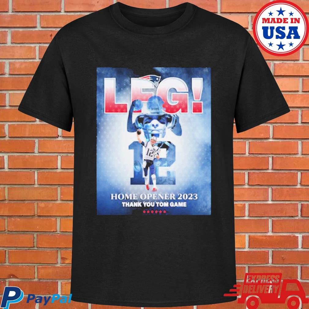 Tom Brady LFG Home Opener 2023 Thank You Tom Game T-Shirt - Yesweli