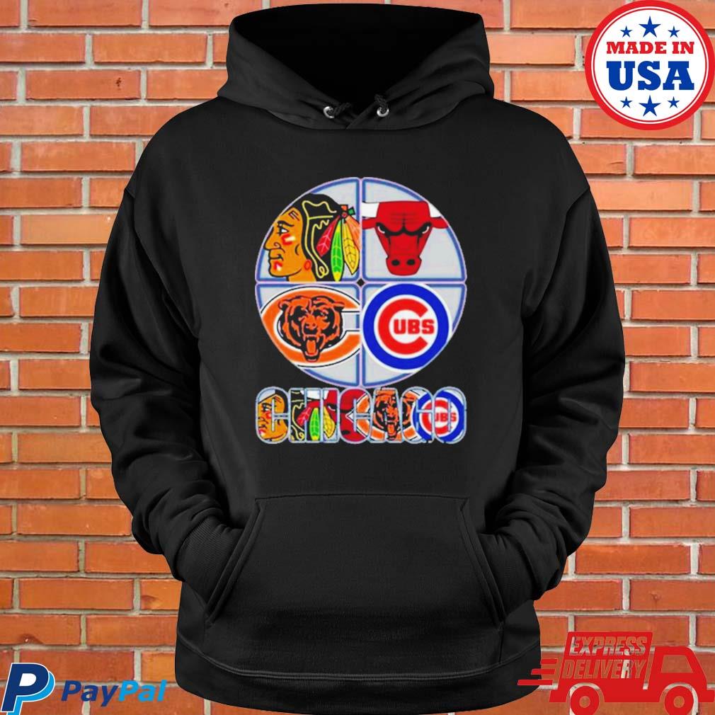 Official 2023 chicago team sport chicago bulls chicago blackhawks