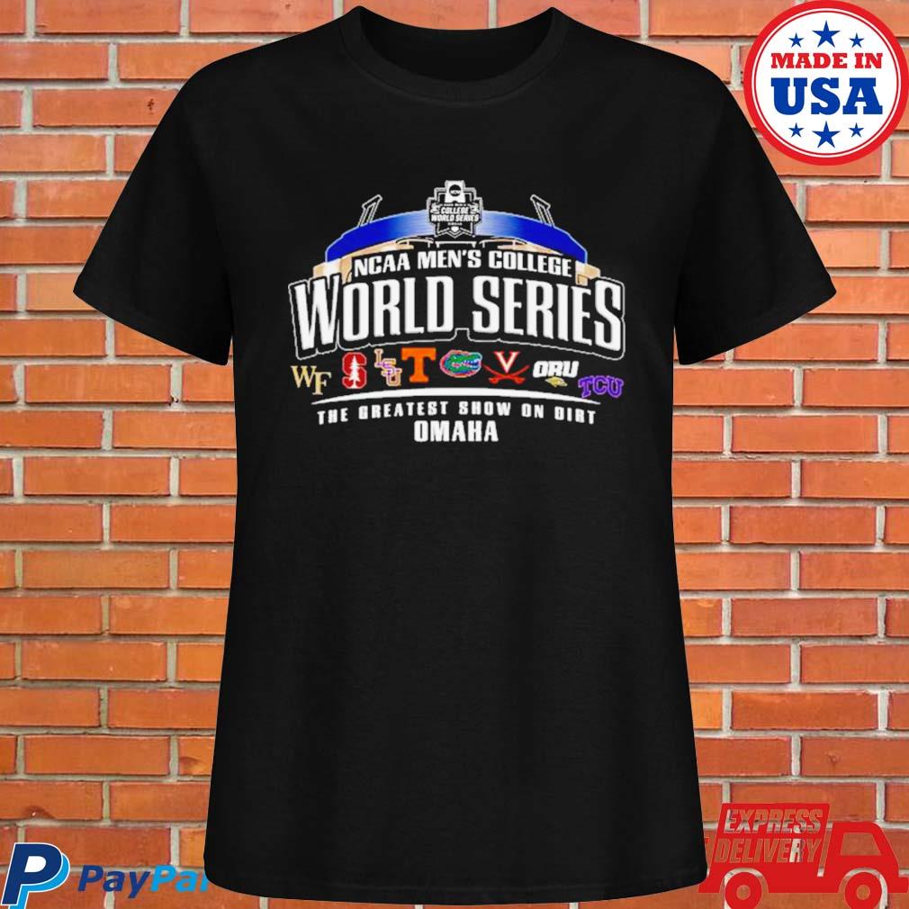 Myclubteeclothingltd-2023 College World Series The Greatest Show On Dirt  Omaha Shirt - EveryT-shirt